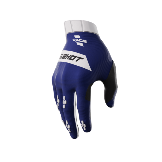 Gants cross Shot Race - Bleu