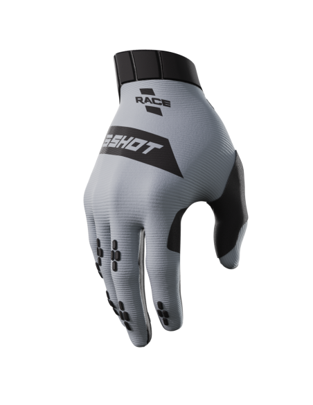 Gants cross Shot Race - Gris