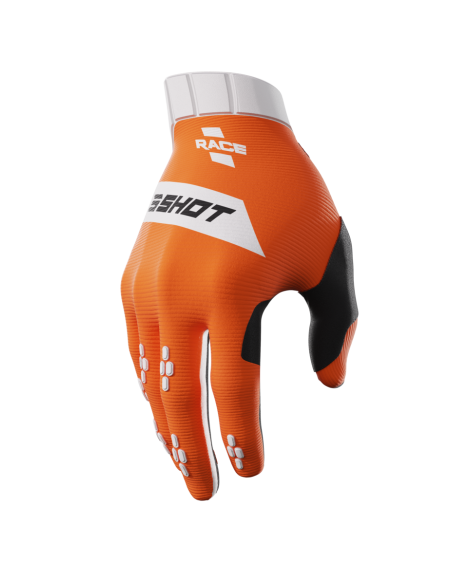 Gants cross Shot Race - Orange