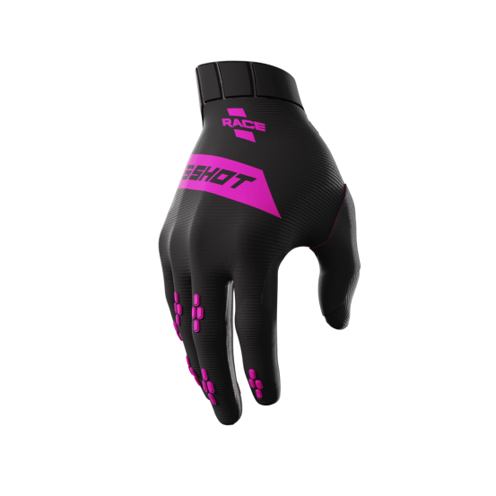 Gants cross Shot Race - Rose