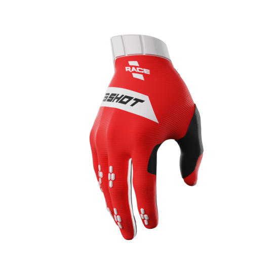 Gants cross Shot Race - Rouge