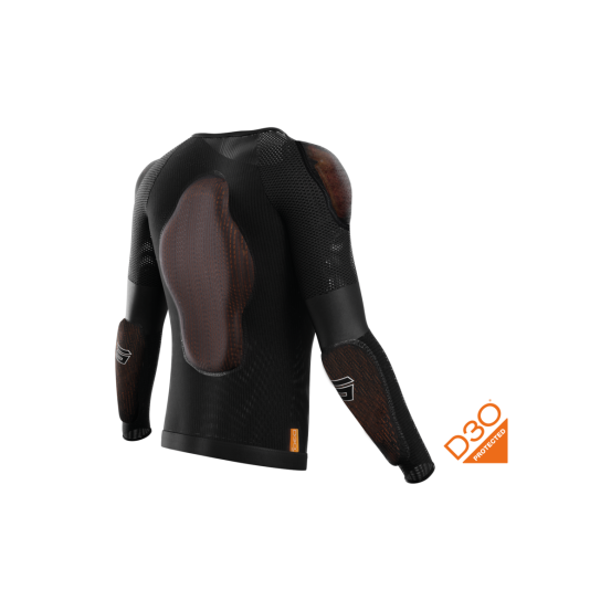 Gilet de protection Shot Race D3O - Noir
