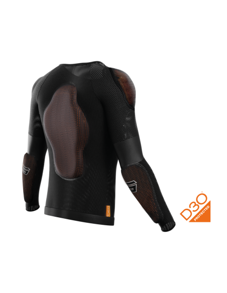 Gilet de protection Shot Race D3O - Noir