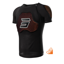 T-Shirt de protection Shot Race D3O - Noir