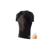 T-Shirt de protection Shot Race D3O - Noir 2
