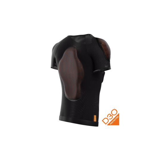 T-Shirt de protection Shot Race D3O - Noir