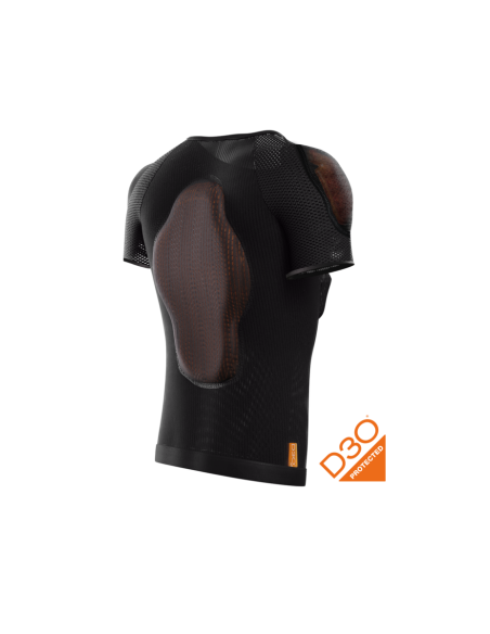 T-Shirt de protection Shot Race D3O - Noir