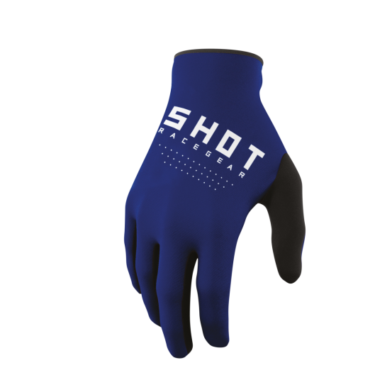 Gants cross Shot 2024 Draw - Bleu