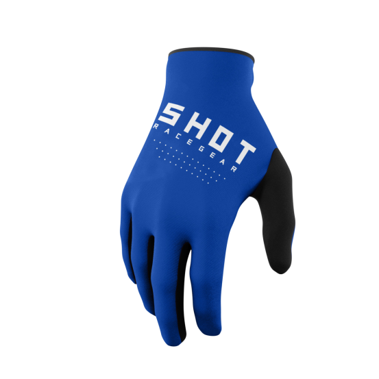 Gants cross Shot Draw - Bleu Royal