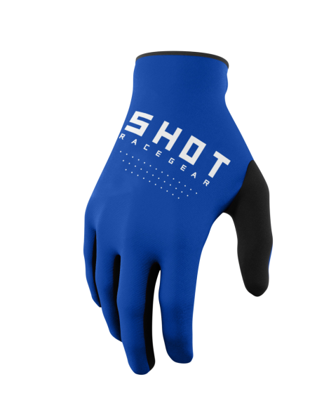 Gants cross Shot Draw - Bleu Royal