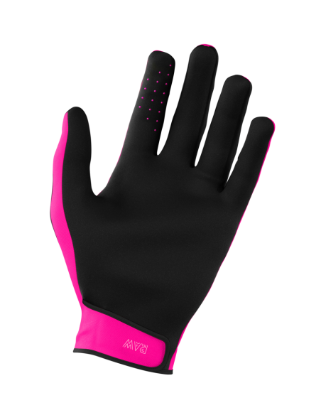 Gants cross enfant Shot Draw - Rose