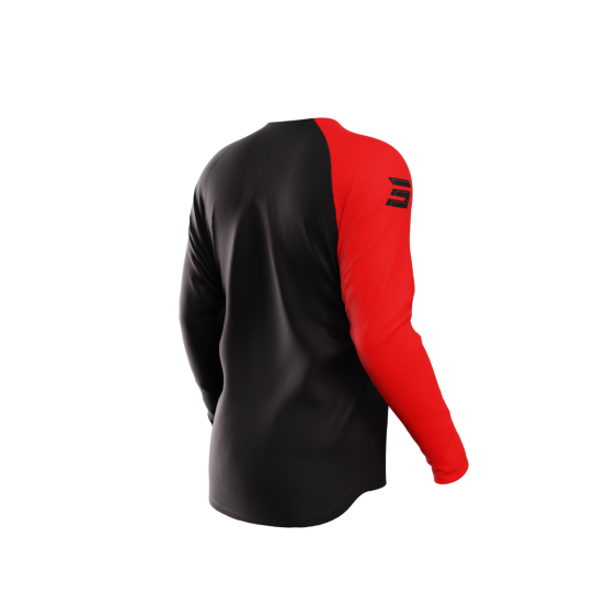 Maillot cross Shot 2024 Draw Squad - Rouge