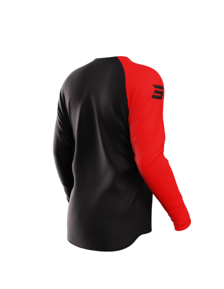 Maillot cross Shot 2024 Draw Squad - Rouge