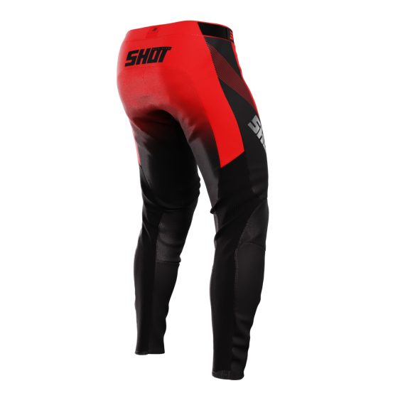 Pantalon cross Shot 2024 Aerolite Honor - Rouge Chrome