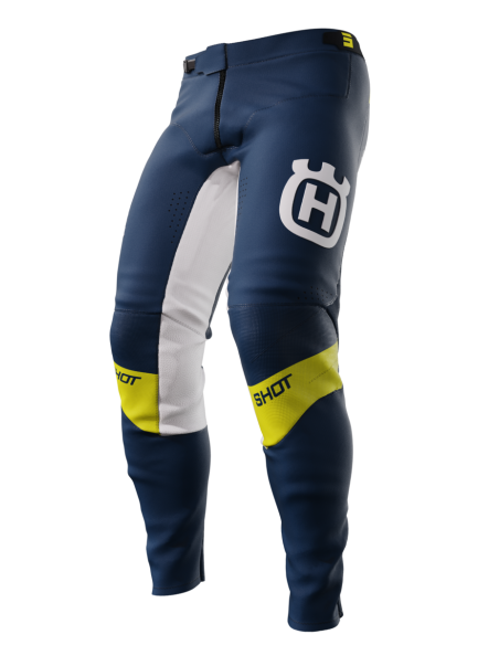 Pantalon cross Shot 2024 Aerolite Husqvarna Limited Edition - Bleu