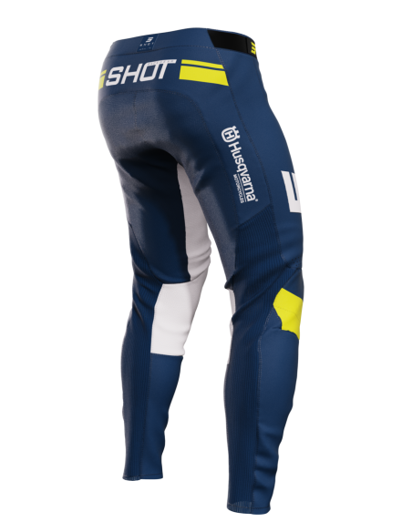 Pantalon cross Shot 2024 Aerolite Husqvarna Limited Edition - Bleu