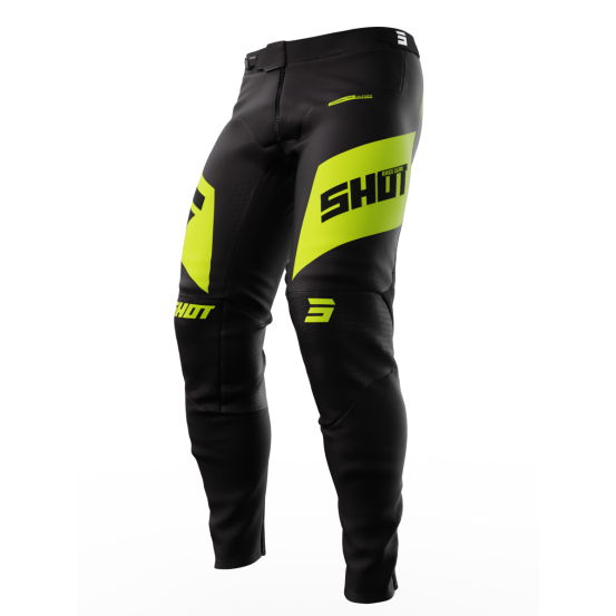 Pantalon cross Shot 2023 Aerolite Ultima - Jaune Fluo