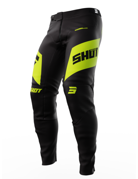 Pantalon cross Shot 2023 Aerolite Ultima - Jaune Fluo