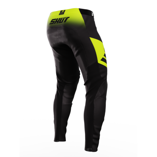 Pantalon cross Shot 2023 Aerolite Ultima - Jaune Fluo