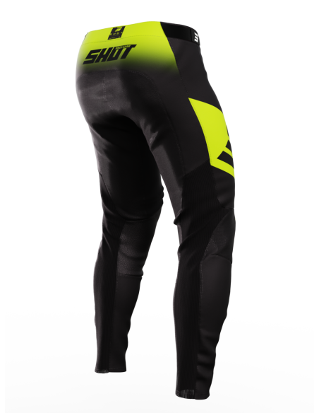Pantalon cross Shot 2023 Aerolite Ultima - Jaune Fluo