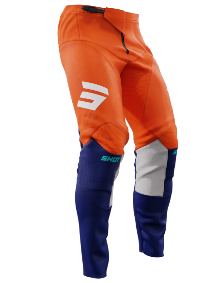 Pantalon cross Shot 2024 Contact Iron - Orange