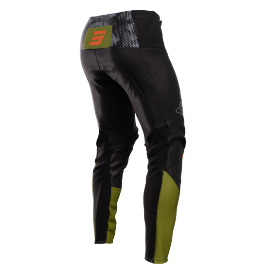 Pantalon cross Shot 2024 Contact Patrol - Noir Kaki