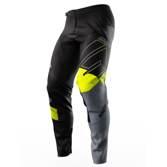 Pantalon cross Shot 2024 Contact Rush - Jaune Fluo