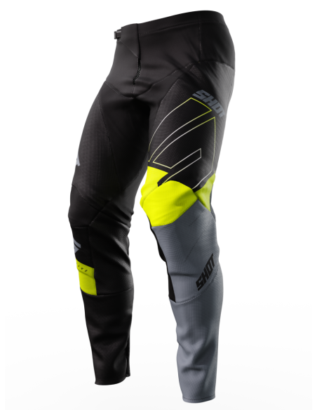 Pantalon cross Shot 2024 Contact Rush - Jaune Fluo