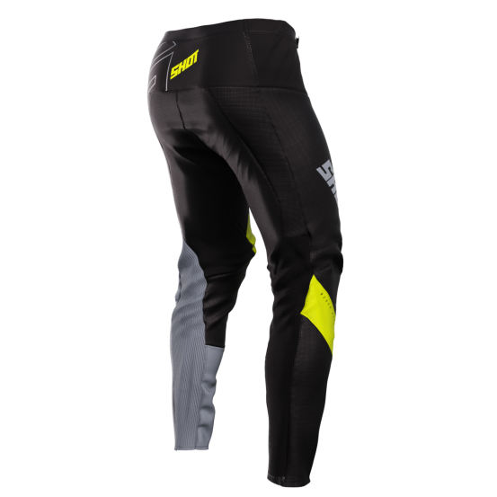 Pantalon cross Shot 2024 Contact Rush - Jaune Fluo