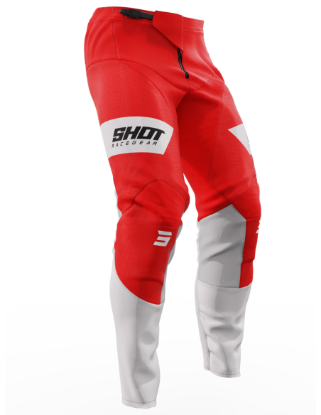 Pantalon cross Shot 2023 Contact Scope - Rouge