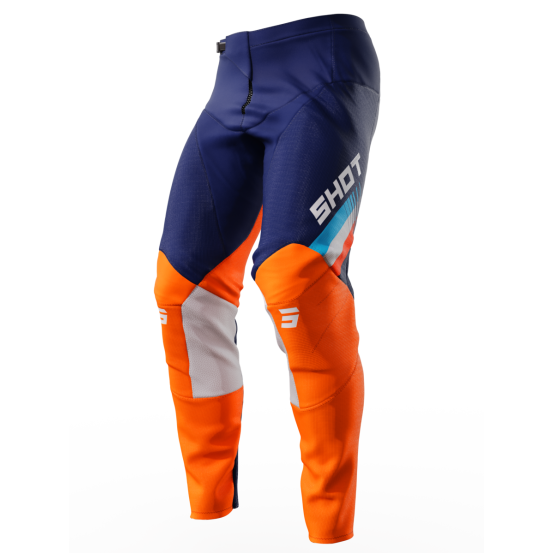 Pantalon cross Shot 2023 Contact Tracer - Orange Fluo