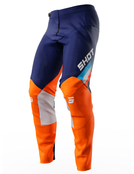 Pantalon cross Shot 2023 Contact Tracer - Orange Fluo