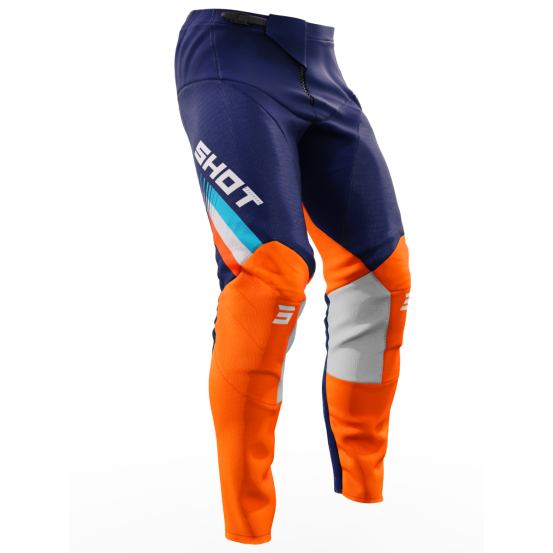 Pantalon cross Shot 2023 Contact Tracer - Orange Fluo