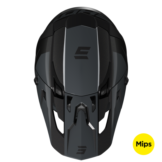 Casque cross Shot Core Comp - Noir Pearly
