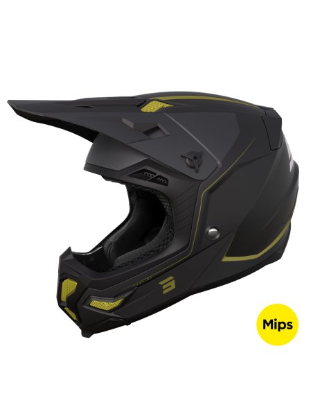 Casque cross Shot 2023 Core Comp - Or Mat