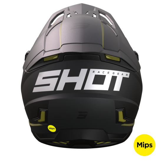 Casque cross Shot 2023 Core Comp - Or Mat