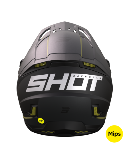 Casque cross Shot 2023 Core Comp - Or Mat