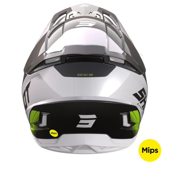 Casque cross Shot 2023 Core Fast - Noir Pearly