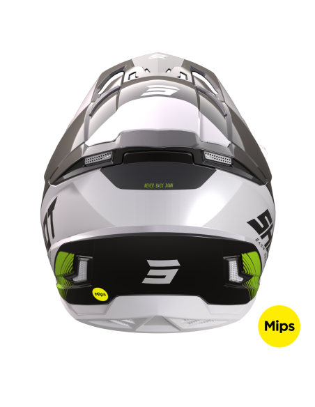 Casque cross Shot 2023 Core Fast - Noir Pearly