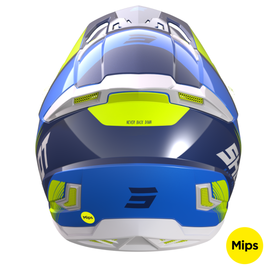 Casque cross Shot 2023 Core Fast - Bleu Pearly
