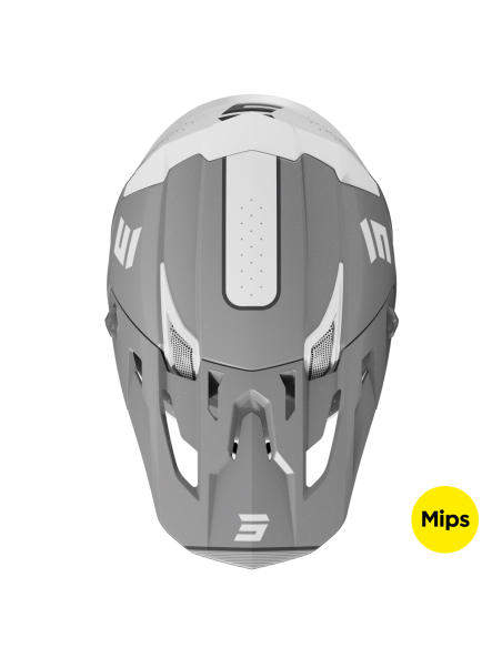 Casque cross Shot 2024 Core Honor - Gris
