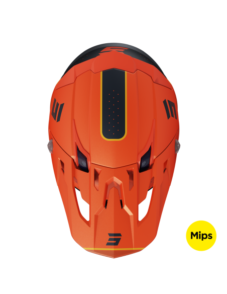 Casque cross Shot 2024 Core Honor - Orange Mat