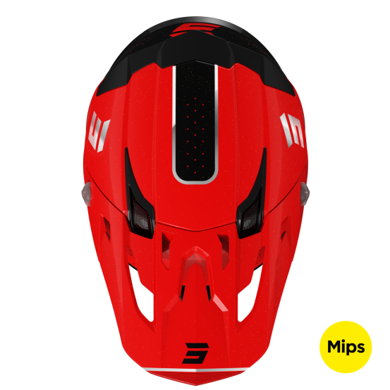 Casque cross Shot 2024 Core Honor - Rouge