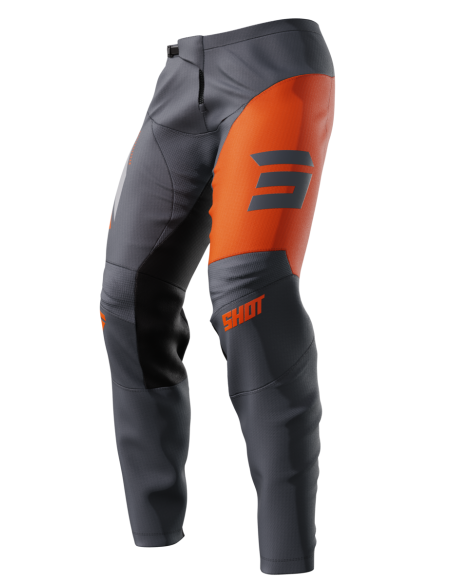 Pantalon cross Shot 2024 Devo Star - Orange