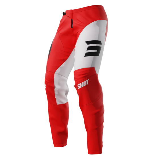 Pantalon cross Shot 2024 Devo Star - Rouge