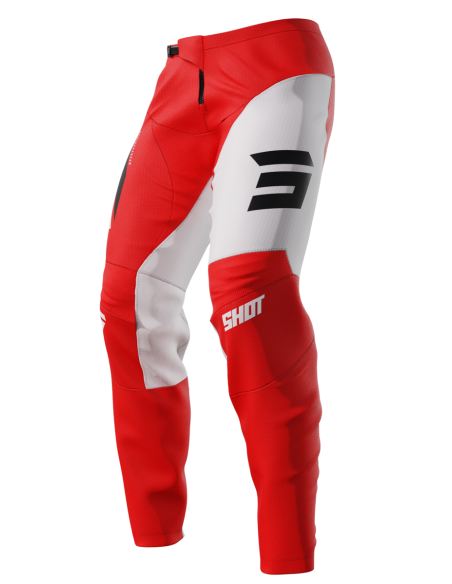 Pantalon cross Shot 2024 Devo Star - Rouge
