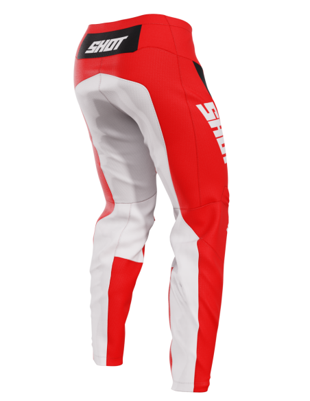 Pantalon cross Shot 2024 Devo Star - Rouge