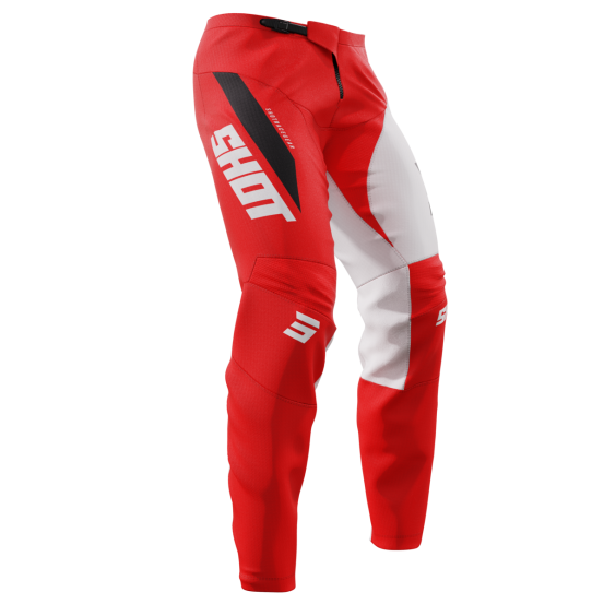 Pantalon cross Shot 2024 Devo Star - Rouge