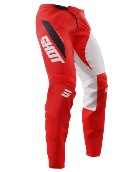 Pantalon cross Shot 2024 Devo Star - Rouge