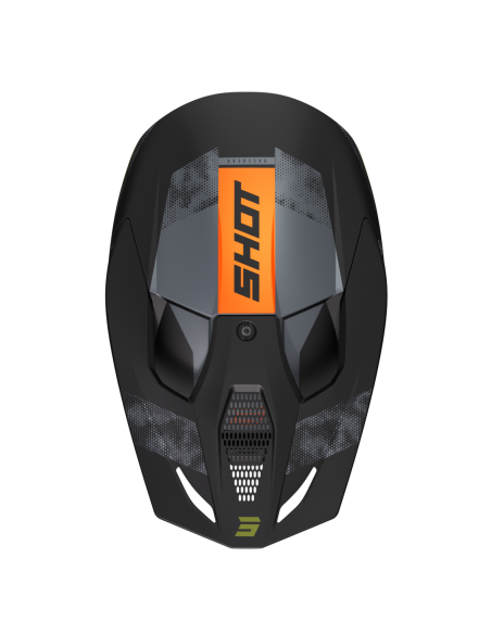 Casque cross Shot 2024 Furious Patrol - Kaki Mat